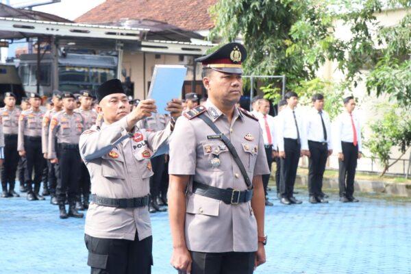 Kapolsek Banjarmangu Diganti, Polres Banjarnegara Lakukan Sertijab