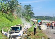 Kecelakaan Karambol Di Tol Semarang Solo Km 438, Libatkan Bus Dan