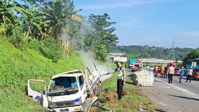 Kecelakaan Karambol Di Tol Semarang Solo Km 438, Libatkan Bus Dan