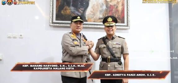 Kombes Pol Adhitya Panji Anom Resmi Tinggalkan Polresta Malang Kota,