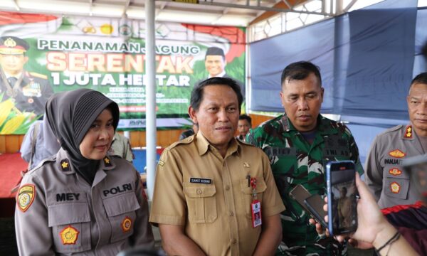 Komitmen Bersama, Polresta Malang Kota Dan Forkopimda Dukung Penanaman Jagung