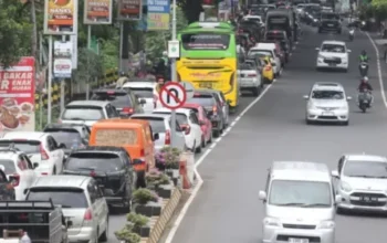 Kota Malang Padat, Ribuan Kendaraan Tinggalkan Kota Dalam Sehari