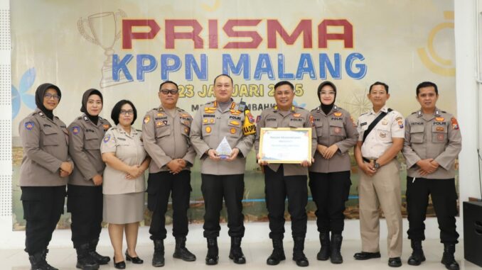 Penghargaan dari KPPN, Polresta Malang Kota Tunjukkan Komitmen pada Transparansi