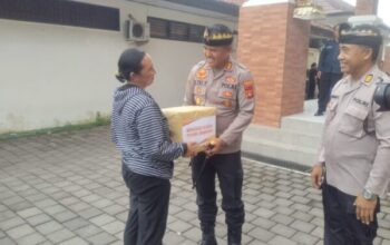 Minggu Kasih Kapolres Jembrana, Wujud Kepedulian Untuk Warga