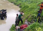 Mobil Hantam Pembatas Dan Terjun Ke Sungai Di Banjarnegara, Sopir