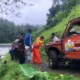 Mobil Pikap Terjun Ke Jurang Di Jalan Kebumen Banjarnegara, Satu Korban