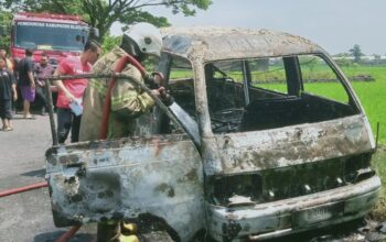 Mobil Terbakar Di Klaten, Sebelum Terbakar Ada Kode ‘bocor’ Setelah