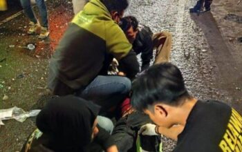 Ngebut Dini Hari, Pemotor Di Kota Malang Tabrak Mobil Hingga