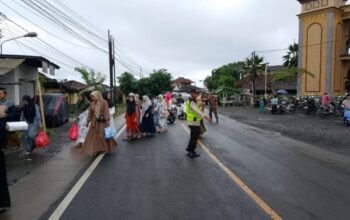 Pengamanan Isra Mi’raj 1446 H Di Wilkum Polres Jembrana Berlangsung