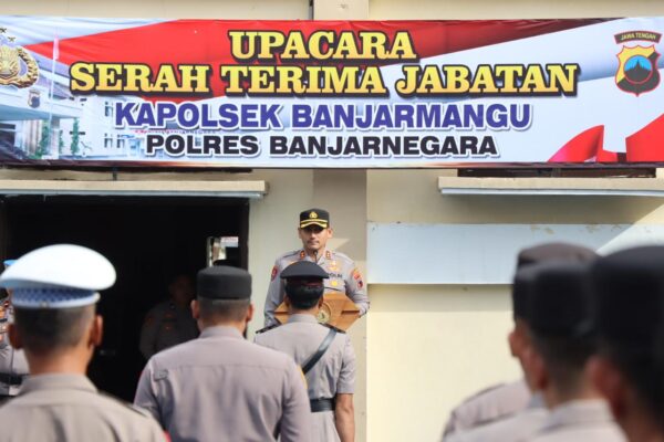 Pergantian Jabatan Kapolsek Banjarmangu, Polres Banjarnegara Resmi Lantik Pejabat Baru