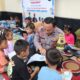 Perpustakaan Keliling Aipda Sugimin, Bhabinkamtibmas Polres Demak, Ajak Anak Cintai