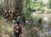 Personel Gabungan Siaga Di Kali Bedodo Dan Kali Buntung Sukoharjo,