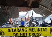 Polda Jateng Kerahkan Puslabfor Untuk Ungkap Pemicu Kebakaran Di Pasar