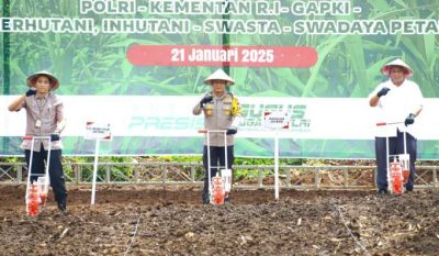 Polda Jateng Gerakkan Petani, Ribuan Hektar Lahan Ditanami Jagung untuk Swasembada