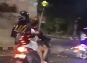 Polisi Tangkap Pelaku Aksi Pemotor Ayunkan Celurit Yang Viral Di