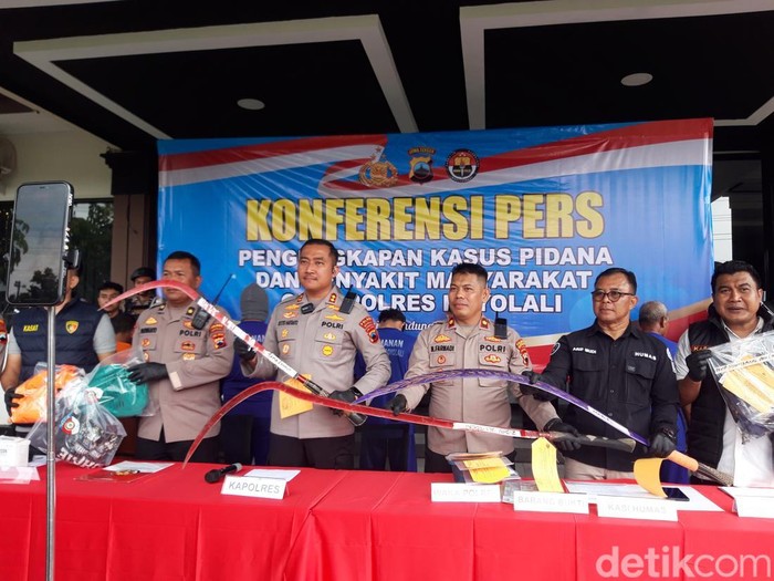 Polisi Tetapkan 4 Pelajar Sebagai Tersangka Tawuran Brutal Di Boyolali