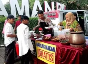 Polisi Di Boyolali Bagikan Sarapan Gratis Untuk Pengendara