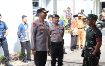 Polres Banjarnegara Dan Instansi Terkait Amankan Kunjungan Presiden Joko Widodo