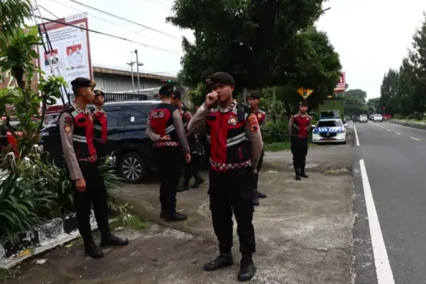 Polres Boyolali Kerahkan 106 Personel Amankan Rapat Pleno Penetapan Paslon