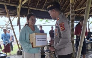 Polres Jembrana Bawa Kehangatan Dengan Program “minggu Kasih” Di Yehembang