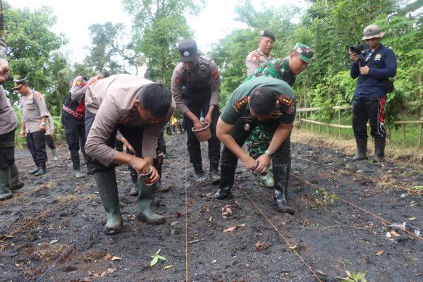 Polres Jembrana Bersinergi Wujudkan Penanaman Jagung Serentak 1 Juta Hektar untuk Swasembada Pangan 2025