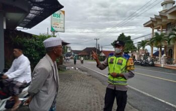 Polres Jembrana Pastikan Perayaan Isra Mi’raj 1446 H Kondusif