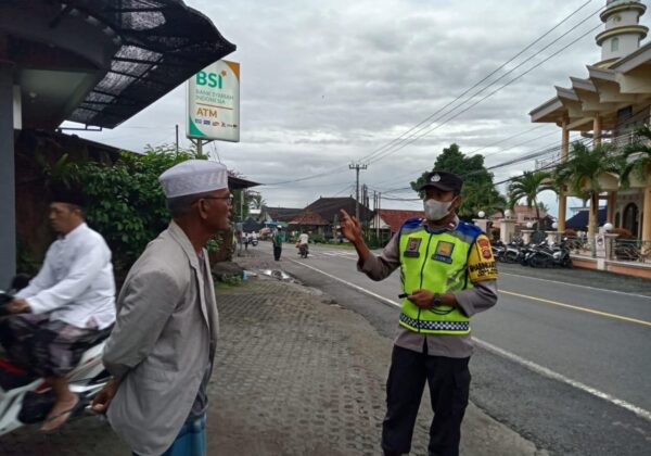 Polres Jembrana Pastikan Perayaan Isra Mi’raj 1446 H Kondusif