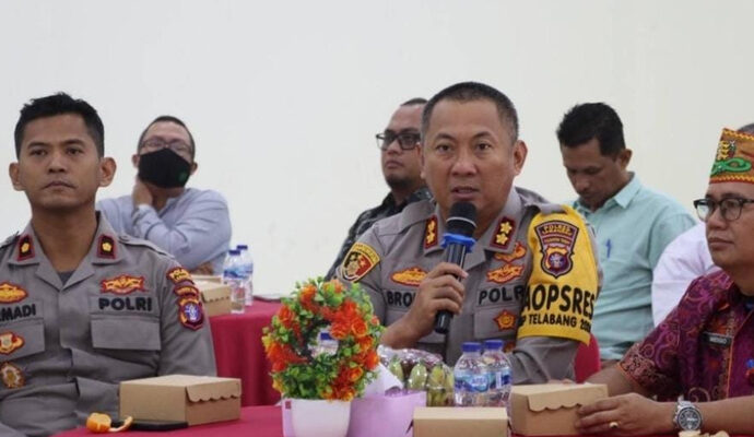 Polres Lamandau Jalin Kerja Sama dengan Masyarakat untuk Implementasikan Program Ketahanan Pangan