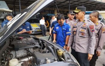 Polres Semarang Audit Ratusan Kendaraan Dinas Anggota Untuk Keperluan Operasional