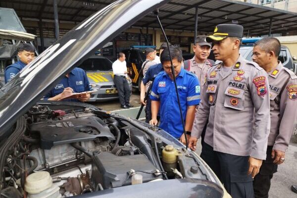 Polres Semarang Audit Ratusan Kendaraan Dinas Anggota untuk Keperluan Operasional