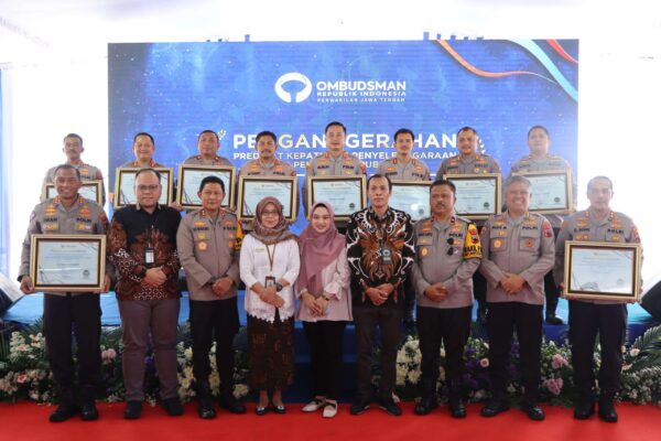 Polres Wonogiri Diapresiasi Ombudsman Ri Dengan Penghargaan Khusus