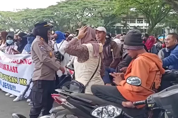 Polresta Malang Kota Andalkan Humanisme Dalam Penanganan Unjuk Rasa