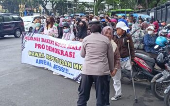 Polresta Malang Kota Utamakan Dialog Dalam Pengamanan Aksi Demonstrasi