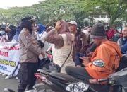 Polri Humanis, Polresta Malang Kota Jaga Keamanan Unjuk Rasa Dengan