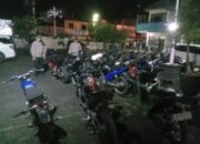 Polsek Kartasura Gelar Operasi Di Jalan Ahmad Yani, 22 Motor