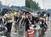 Polsek Mijen Tertibkan Kopdar Motor 2 Tak Di Semarang Yang