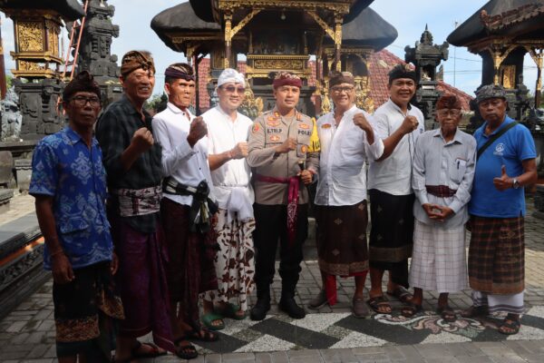 Puri Agung Pacekan Jadi Lokasi Jumat Curhat Kapolres Jembrana