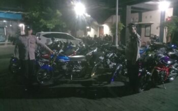 Razia Knalpot Brong Di Jalan Ahmad Yani, Kapolsek Kartasura Sita