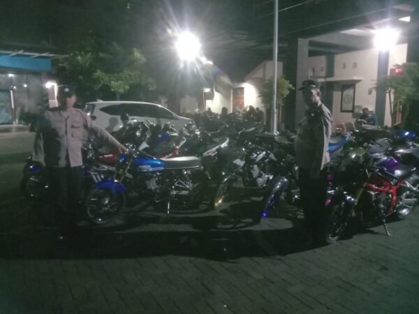 Razia Knalpot Brong Di Jalan Ahmad Yani, Kapolsek Kartasura Sita