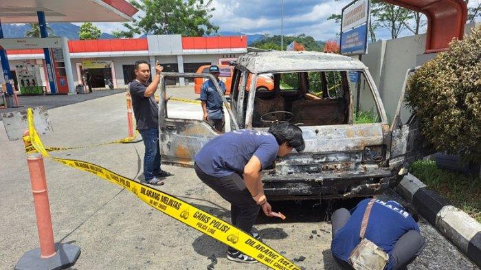 Spbu Purbalingga Digegerkan Dengan Kebakaran Mobil Setelah Isi Pertalite Rp