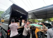 Satbrimob Polda Jateng Dirikan Dapur Lapangan Sambil Cari Korban Longsor