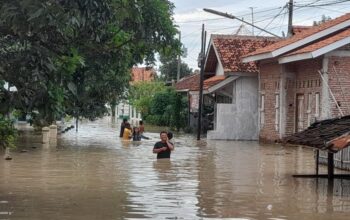 Sungai Pemali Meluap, 5 Kecamatan Di Brebes Terendam Banjir