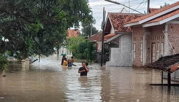 Kecamatan di Brebes Terendam Banjir, Sungai Pemali Meluap Usai Hujan Deras