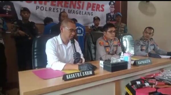 Tawuran Antar Geng Di Magelang, Polisi Amankan 4 Orang Dan Bukti