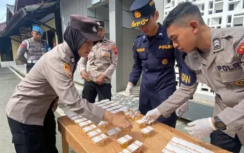 Tes Urine Mendadak, Propam Polda Jateng Pantau Disiplin Polisi