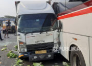 Sejumlah Kendaraan Terlibat dalam Kecelakaan Beruntun di Tol Semarang-Solo