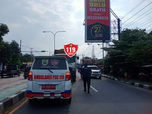 Tragis, Kecelakaan Di Nguwer Sragen Akibatkan 1 Tewas Dan 1