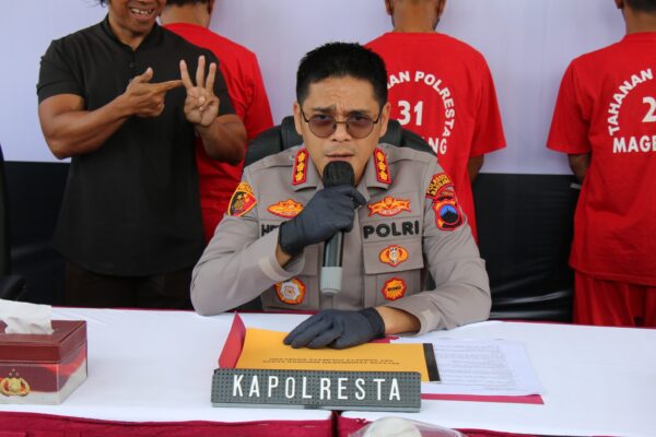 Ungkap Kasus Narkotika Di Awal 2025, Polresta Magelang Sita Ratusan