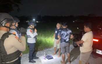 Unit Pprc Ditsamapta Polda Kalteng Intensifkan Patroli Malam Untuk Harkamtibmas