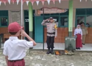 Upacara Di Sdn 1 Gumelem Kulon Banjarnegara, Kanit Binmas Polsek